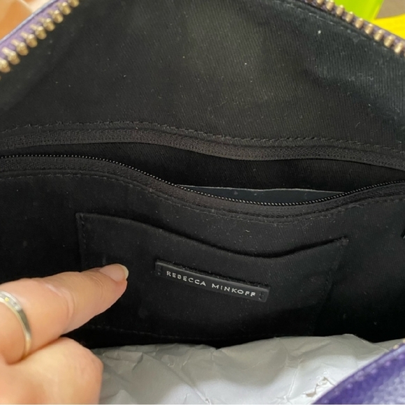 BNWT Rebecca Minkoff Purple Crossbody Bag - Picture 13 of 16